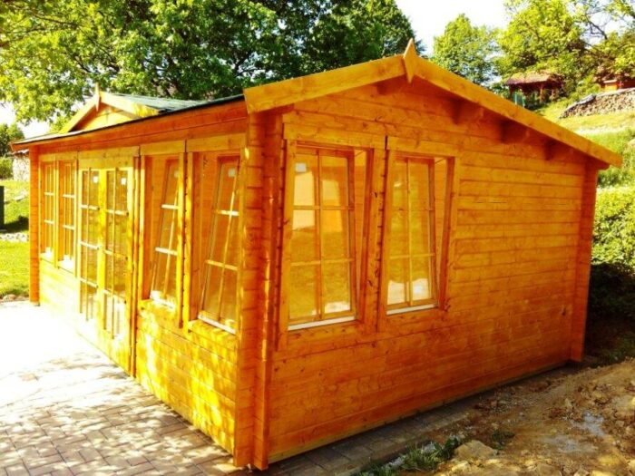 Zahradní domek BALMORAL 6 realizace