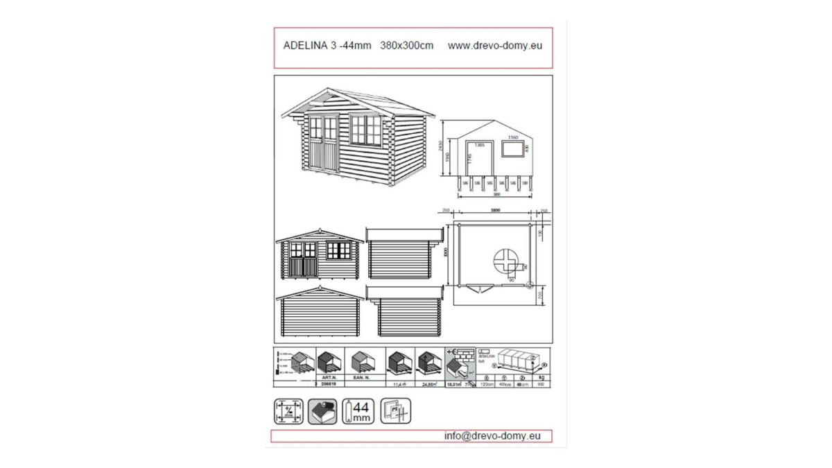 Chatka na naradi Adelina 2 , 2B , 3 , 4. 1 Chatka na naradi Adelina 2 , 2B , 3 , 4. 1
