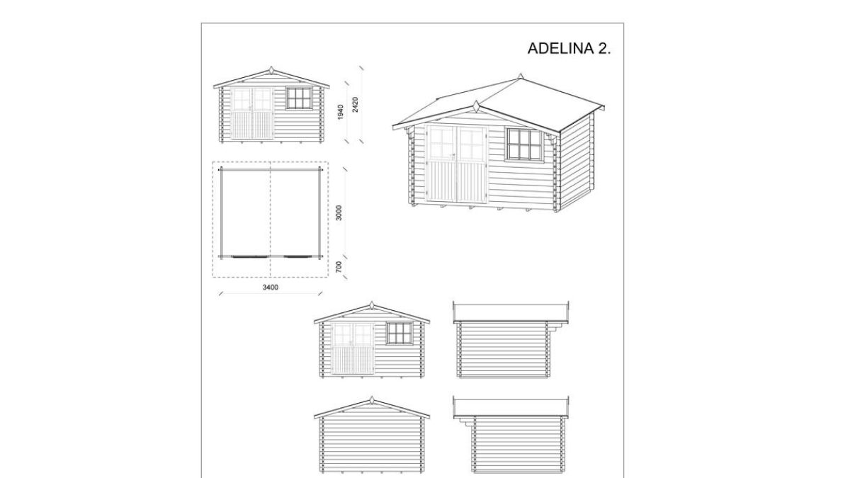 Chatka na naradi Adelina 2 , 2B , 3 , 4. 1 Chatka na naradi Adelina 2 , 2B , 3 , 4. 1