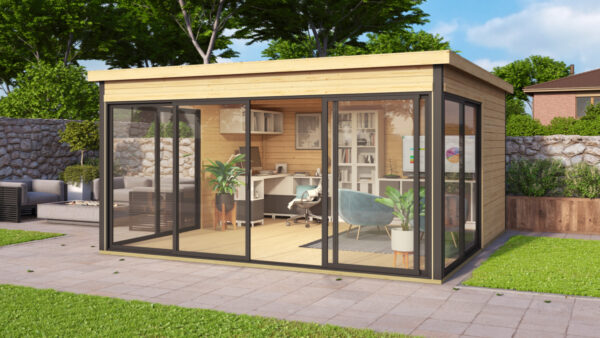 Zahradni kancelar – zahradni atelier DOMEO-5